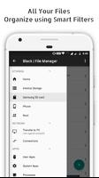 Black File Manager ภาพหน้าจอ 1