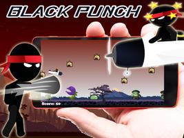Black ninja punch adventure capture d'écran 1