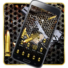 Dark Golden Bullet Gun Theme icon