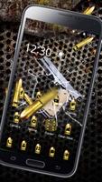 Dark Golden Bullet Gun Theme screenshot 1