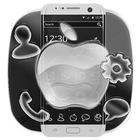 Black Crystal Apple Theme icon