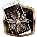 Black Diamond Flower Thema APK