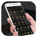 Black Gold Silk Business Theme APK