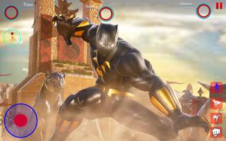 Panther Superhero City Battle Street Fighting ảnh chụp màn hình 2
