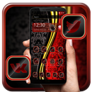 Black Red Pattern Theme APK