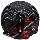 Chủ đề nhện đỏ đen biểu tượng