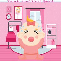 Poster Talking Baby Girl