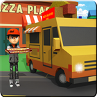 Blocky Pizza Delivery icône