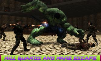 Incredible Monster Army Prison Break تصوير الشاشة 1