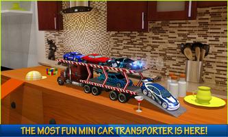 RC Cars Transporter Truck Cartaz