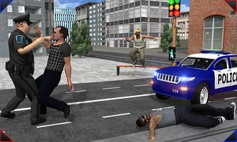Police Robot Transform Story الملصق
