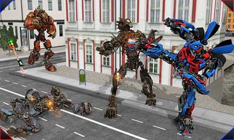 Police Robot Transform Story تصوير الشاشة 1