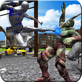 Silver Hero Fighter أيقونة