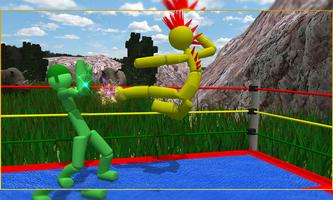 Stickman Wrestling ภาพหน้าจอ 1