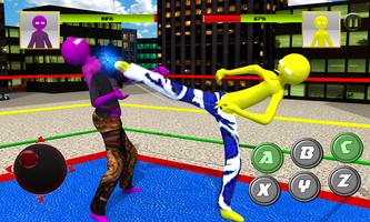 Stickman Wrestling ภาพหน้าจอ 2