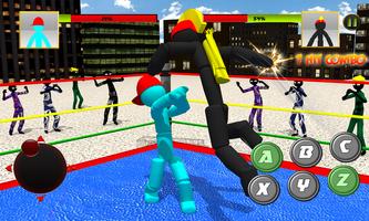 Stickman Wrestling โปสเตอร์