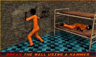 Stickman Prison Escape Story تصوير الشاشة 1