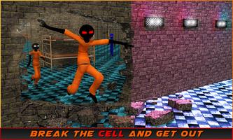 Stickman Prison Escape Story تصوير الشاشة 2