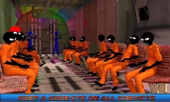 Stickman Prisoner Transport imagem de tela 1