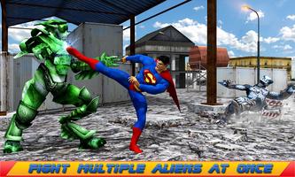 Superboy Aliens War Cartaz