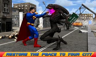 Superboy Aliens War تصوير الشاشة 1