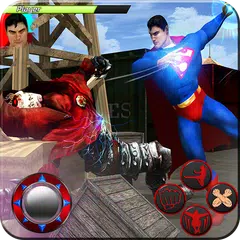 Superhero Street Fighting Kung Fu Fighter APK Herunterladen