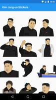 Kim Jong-un Stickers Affiche