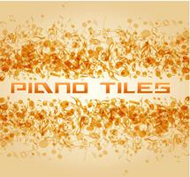 Piano Gold Tiles 6 Cartaz