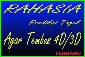 Rahasia Prediksi Togel Agar Tembus 4D Affiche