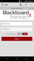 Blackboard Transact eAccounts الملصق