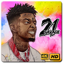 HD 21 Savage Wallpaper APK