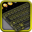 Black and Yellow line keyboard APK