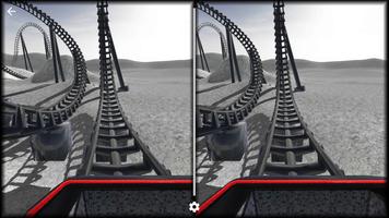 VR Snowy Roller Coaster screenshot 2