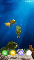 Aquarium Fish 3D Wallpaper poster