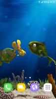 Aquarium Fish 3D Wallpaper Ekran Görüntüsü 1