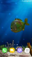 Aquarium Fish 3D Wallpaper Ekran Görüntüsü 2