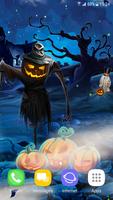 Spooky Halloween Live Wallpape Plakat