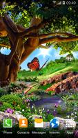 برنامه‌نما 3D Butterfly Live Wallpaper عکس از صفحه