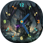 Black Dragon Clock Widget icon