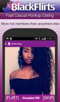 BlackFlirts Flirt, Chat Hookup capture d'écran 2