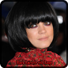 Black Hairstyles with Bangs icône