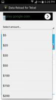 Data Reload for Telcel स्क्रीनशॉट 1