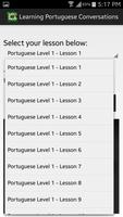 Learn Portuguese Conversations screenshot 1