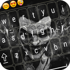 Dark Evil Joker Keyboard Theme icône
