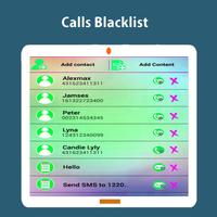 blacklist sms mms call blocker Screenshot 2