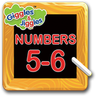 Numbers 5-6 for LKG Kids biểu tượng