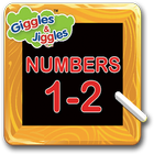 Numbers 1 - 2 for LKG Kids icône