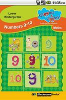 Numbers 9-10 for LKG Kids poster