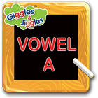 English Vowel - A for LKG Kids icône