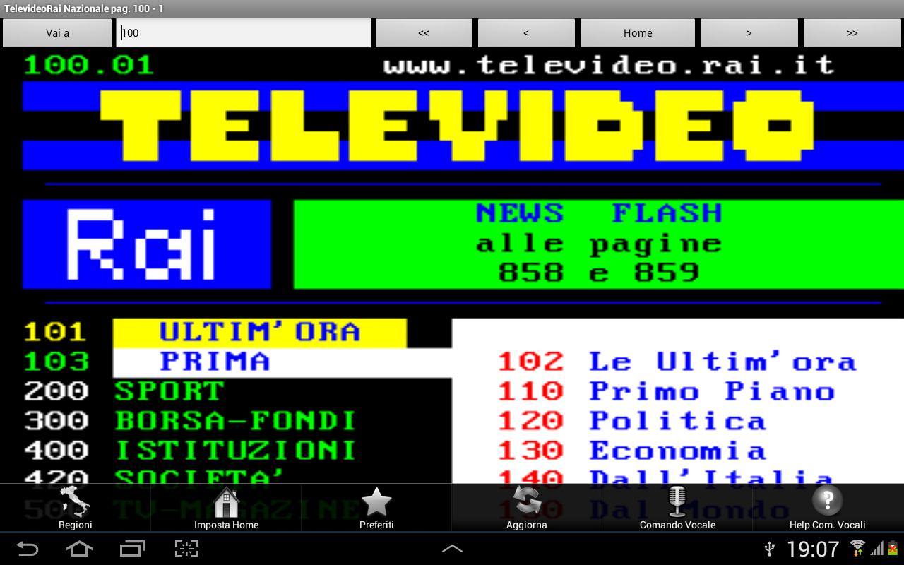 scarica televideo rai